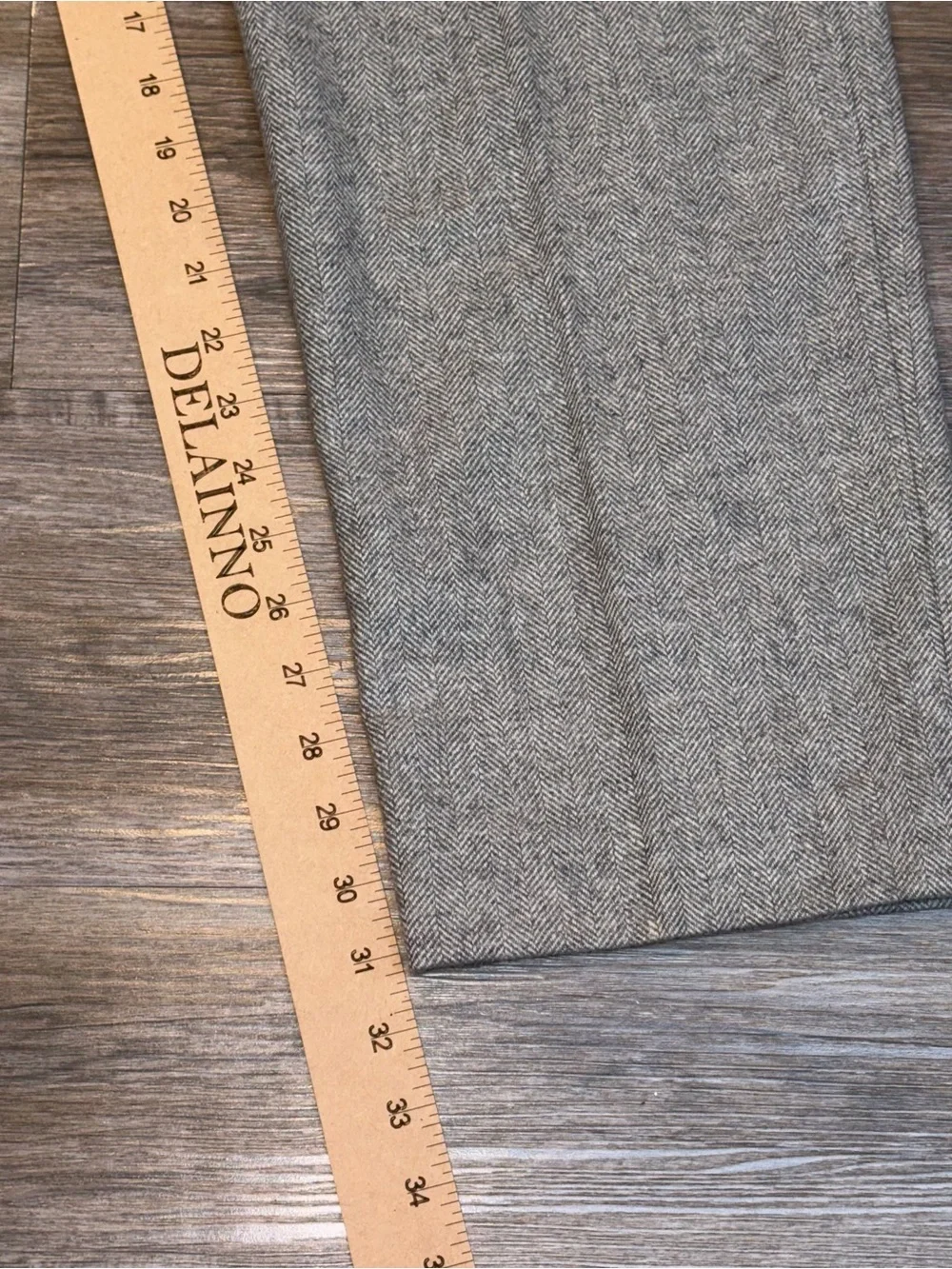 J. Crew Bowery Pants Mens 38W x 32L Wool & Cotton Chino Blend